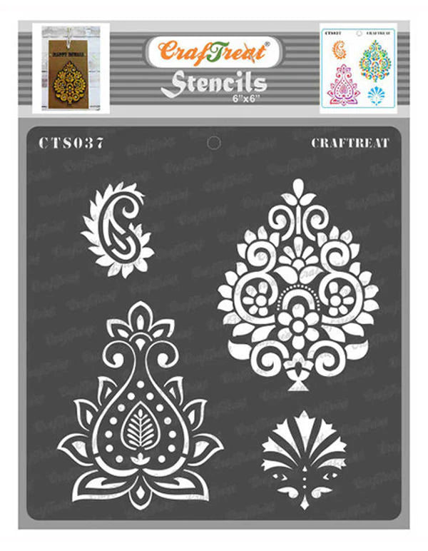 craftreat-stencil-indian-motifs-cts037 — thecraftshop.in