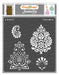 CrafTreat Indian Motifs StencilCTS037