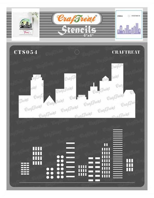 CrafTreat City Scape Layered StencilCTS054