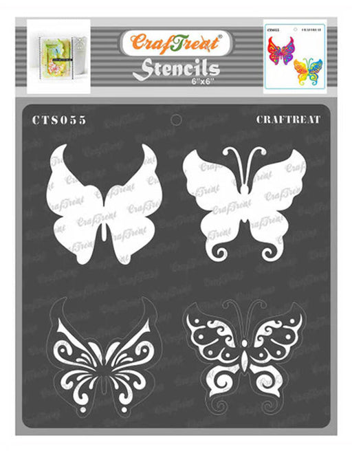 CrafTreat Butterflies Layered StencilCTS055
