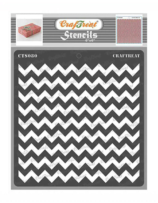 CTS080 Chevron Stencil