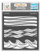 CrafTreat Waves StencilCTS085