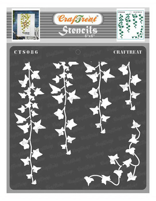 CTS086 Hanging Ivy Stencil