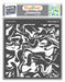 CrafTreat Marble 12 Inches StencilCTS095