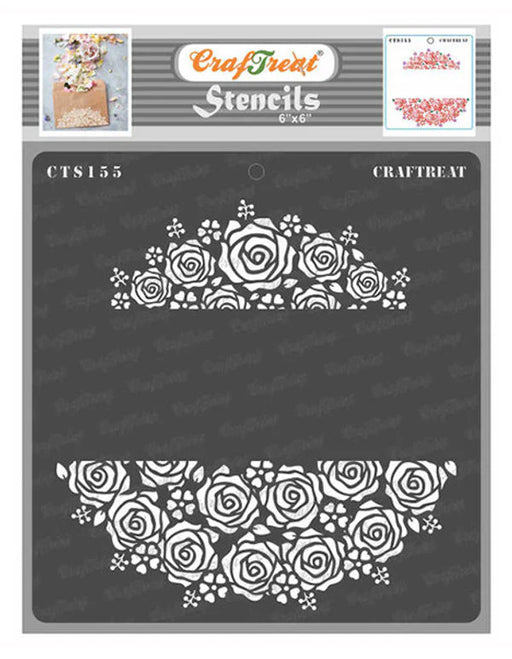 CTS155 Rose Garden Stencil