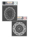 CrafTreat Oval Doily and Tuberose Doily StencilCTS170nCTS177