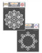 CrafTreat Flourish Doily and Octagon Doily Stencil CTS172nCTS174