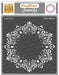 Mandala Hexogan Doily Stencil Design 6x6 inches