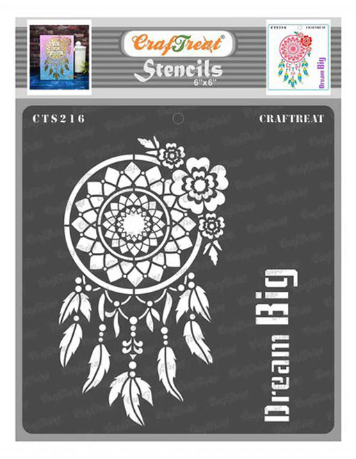 CrafTreat CTS216 Dream Catcher Stencil