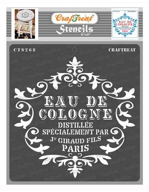 CrafTreat French Stencil