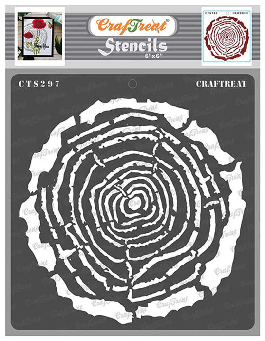 CrafTreat Tree Rings StencilCTS297