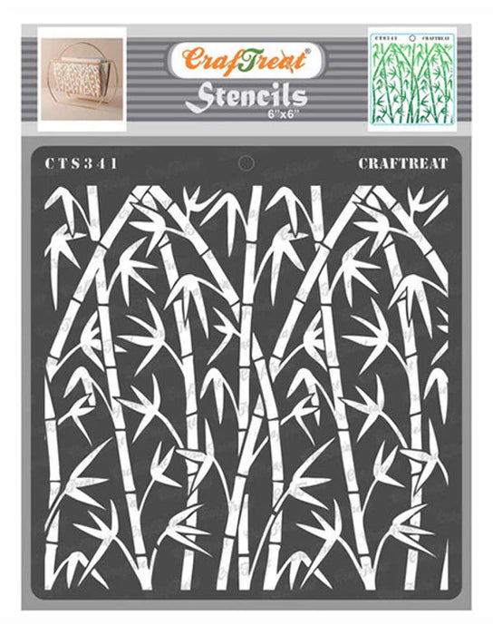 CTS341 Bamboo Forest Stencil