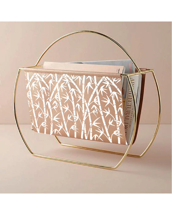 CrafTreat Foliage1 and Bamboo Forest Stencil 6x6 Inches