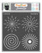 CrafTreat Dot Mandala Outlines Stencil CTS356