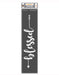 CrafTreat 3x12 inch Blessed Phrase Stencil for Wall Paintings
