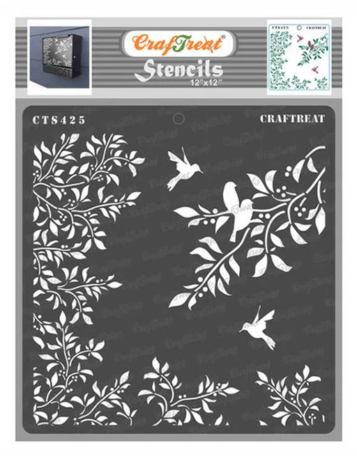 CTS425 Branches and Leaves Stencil
