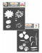 CrafTreat Lotus and Tulip StencilCTS427nCTS428