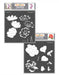 CrafTreat Cosmos and Hibiscus StencilCTS437nCTS438