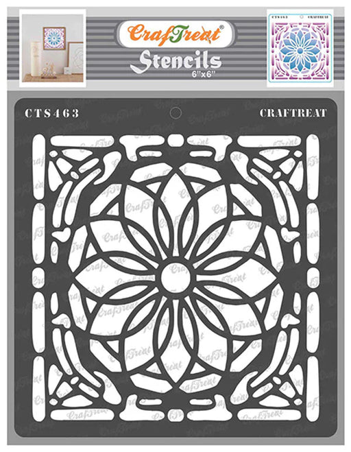 CrafTreat Stained Glass Patterns StencilCTS463