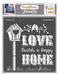 CrafTreat Home Stencil Quotes 12x12 Inches Wall Stencil Quotes for Painting