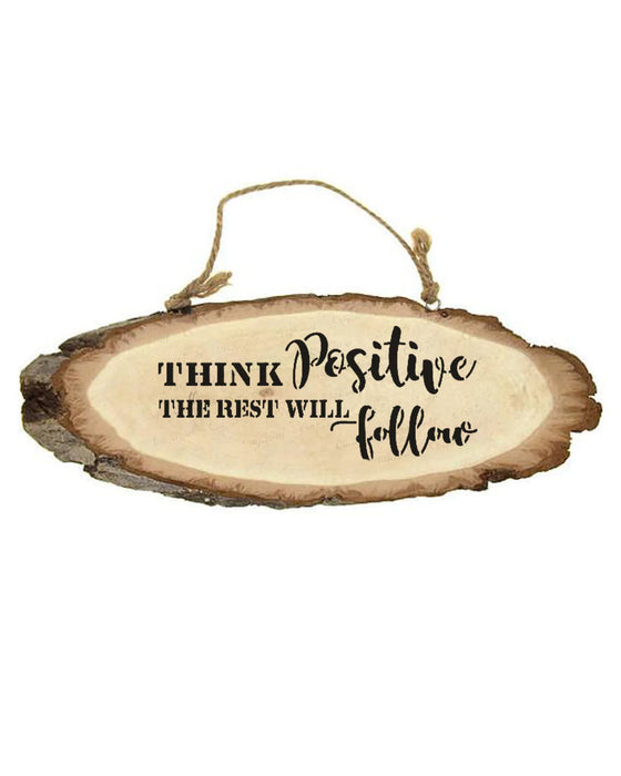 CrafTreat Think Positive Stencil 12 Inches