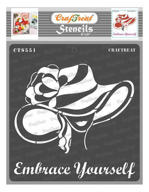 CrafTreat Embrace Yourself StencilCTS551