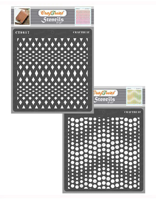 wavy-diamondswavy-dots-cts617ncts618 — thecraftshop.in