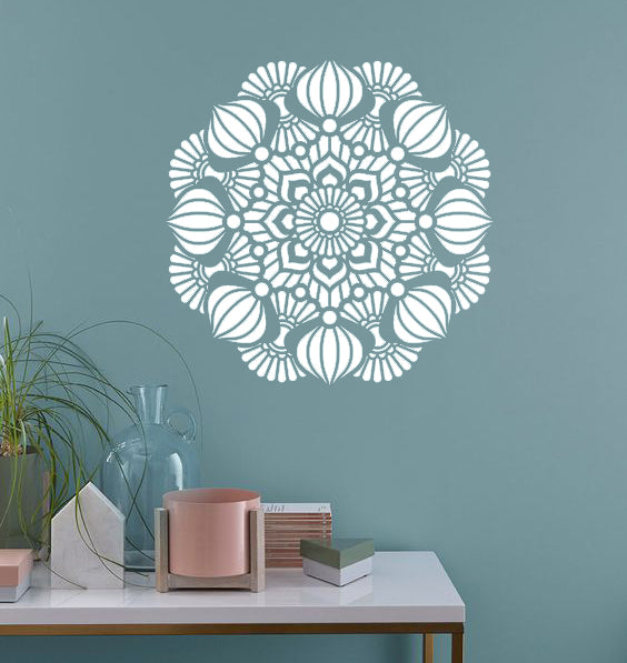 craftreat-lotus-mandala-wall-stencils-for-painting-stencil-mandala ,-reusable-mandala-pattern-stencils-for-walls-21x241-inches-ctws004 —