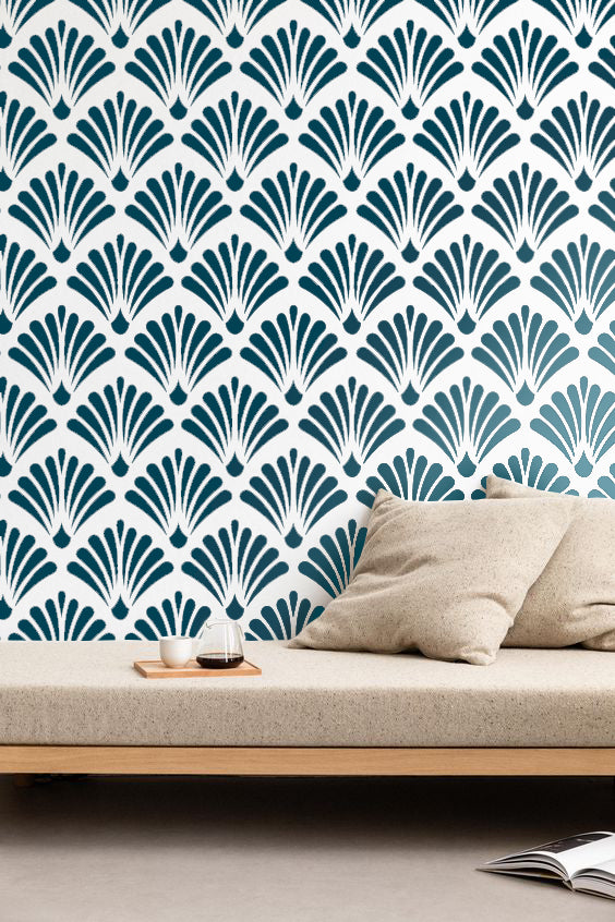 Gastby Art Deco Stencil Designs Gatsby Glam Art Deco Wall Stencil