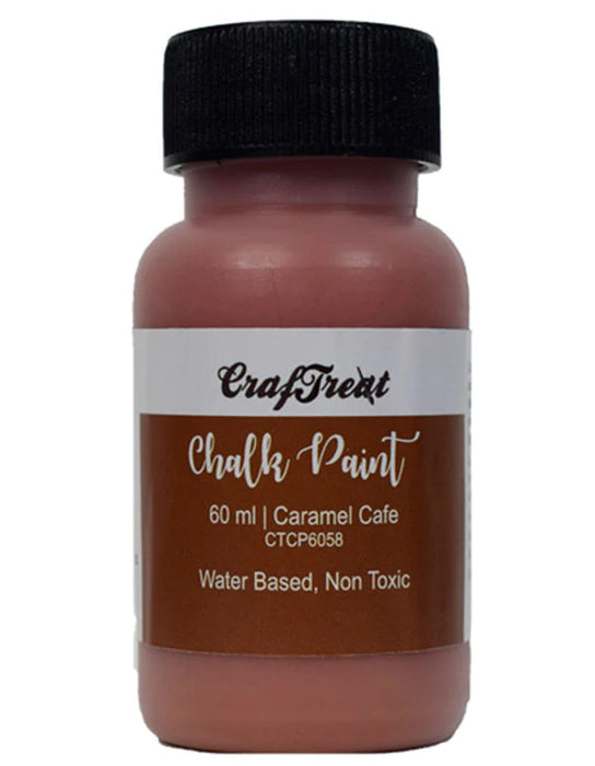 CrafTreat Chalk Paint Caramel Cafe 60ml