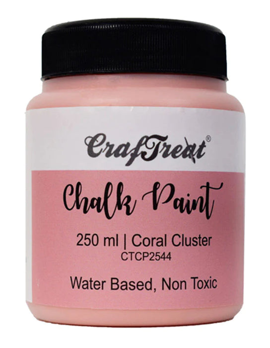 CrafTreat Chalk Paint Coral Cluster 250ml