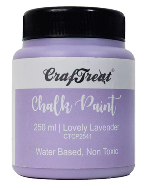 CrafTreat Chalk Paint Lovely Lavender 250ml
