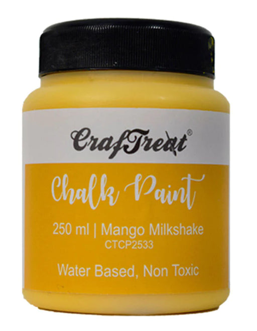 CrafTreat Chalk Paint Mango Milkshake 250ml