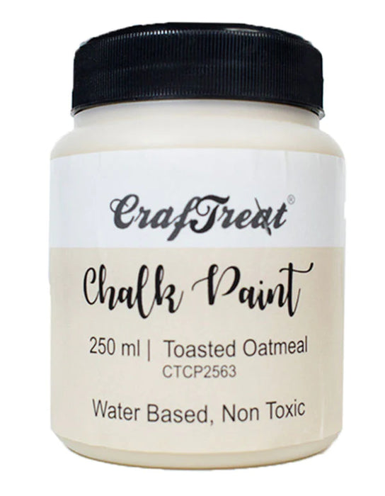 CrafTreat Chalk Paint Toasted Oatmeal 250ml