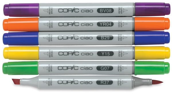 Copic Ciao Marker Set - Primary
