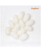 CrafTreat White Organic Silk Worm Cocoon 12 Inchespcs