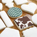 CrafTreat Animal Skin Stencil Set for cookie and Cake Decorations 12 pcs 6x6 CTS746