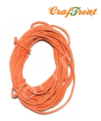 CrafTreat Cotton Cord - Orange