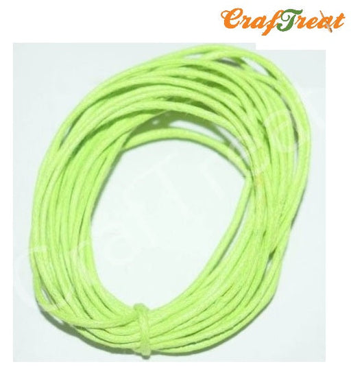 CrafTreat Cotton Cord - Parrot Green