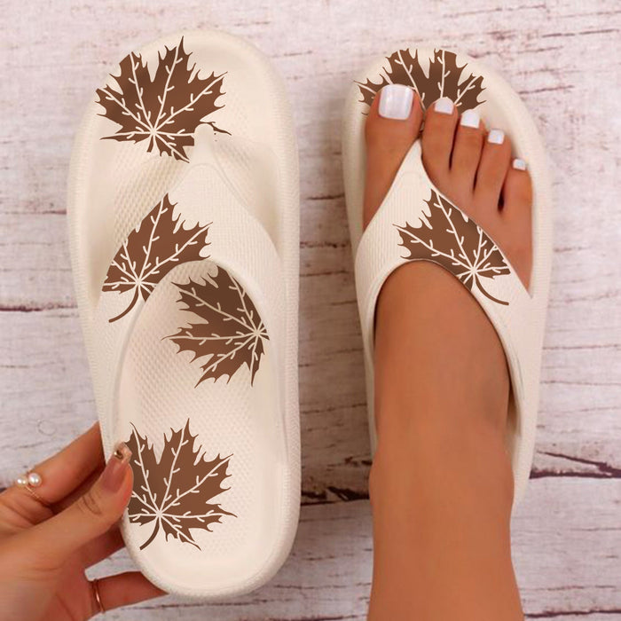 CrafTreat Maple Leaves Stencil Painting on Footwear, Diy Crafts, Home Décor Paintings