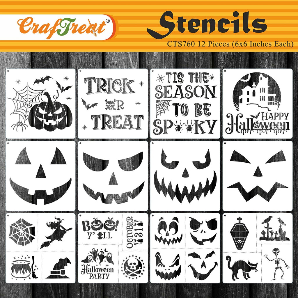 halloween window stencils