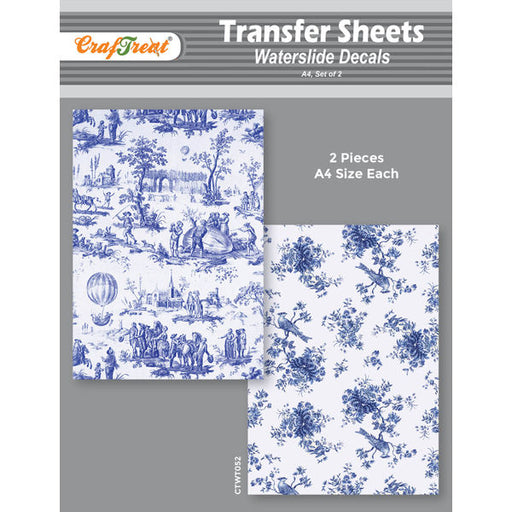 Craftreat Water Transfer Sheet Toile A4