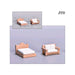 DIY Modern Miniature White - Bed & Sofa 2pcs M TR283