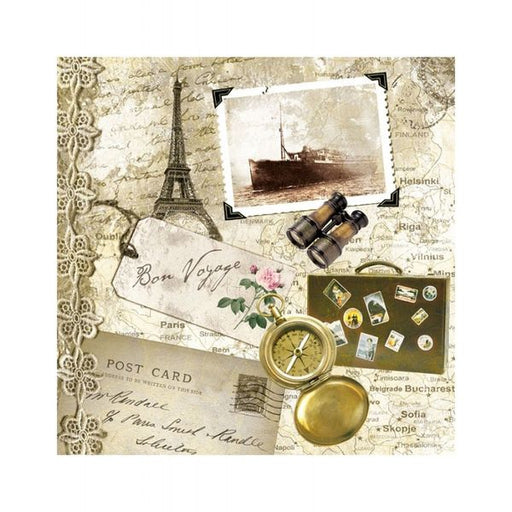 Decoupage Napkin Bon Voyage 13306600