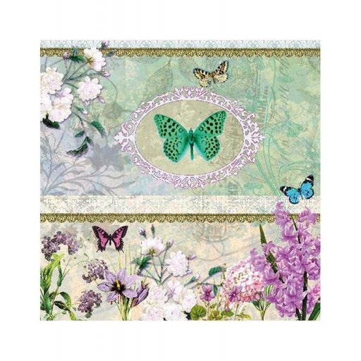 Decoupage Napkin Butterfly Medaillon 13308320