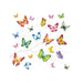 Decoupage Napkin Colourful butterflies 13314230