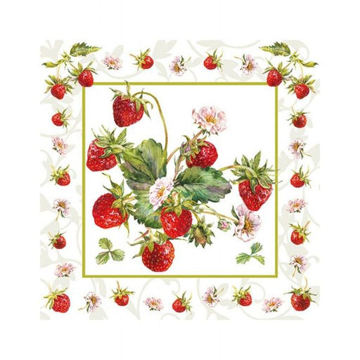 Decoupage Napkin Fresh Strawberries 13314245
