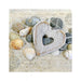 Decoupage Napkin Heart And Stones 13313095
