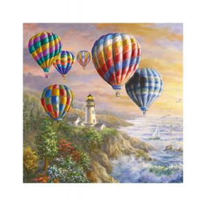 Decoupage Napkin Hot Air Balloons 13314205