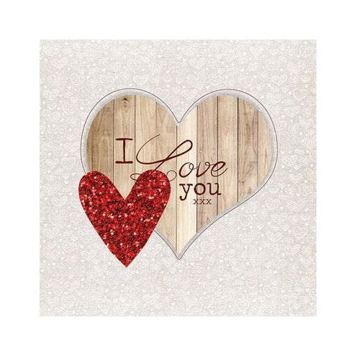 Decoupage Napkin I Love You 13313855